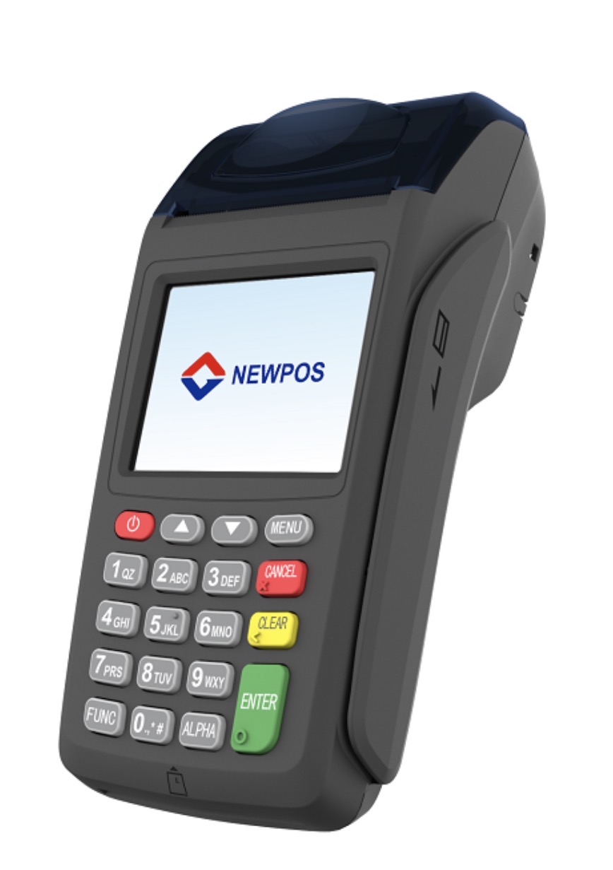 دستگاه کارتخوان new pos 7210 استوک در حد نو 2G ارتقا یافته به 4g