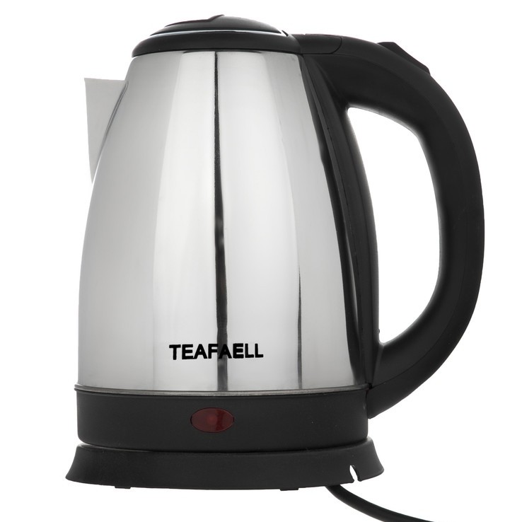 کتری برقی تفال TEAFAELL اصلی 1500 وات دو لیتری وارداتی استیل ، کتر برقی استیل ، کتری استیل ، چای ساز برقی ، پس کرایه