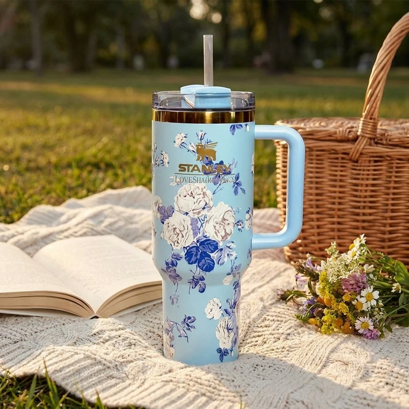 تراول ماگ مدل flower گنجایش 1.18 لیتر