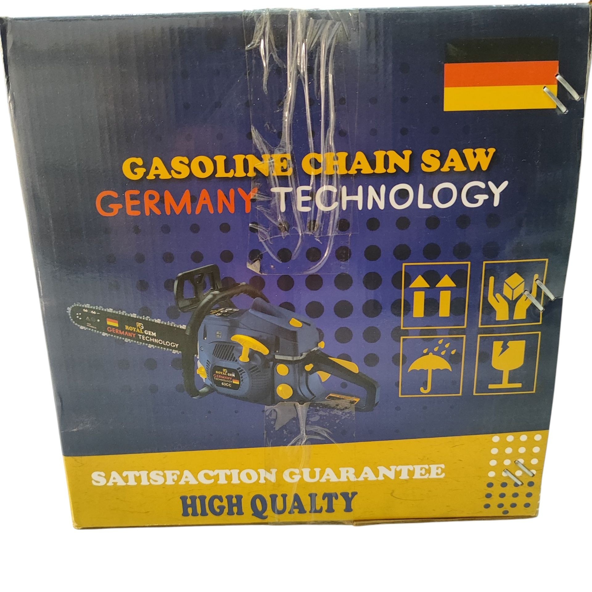 اره موتوری بنزینی طرح هیوندا رویال جم 6300 سی سی 50 سانت مدل RG-63 تکنولوژی المان 63 سی سی (رینگ پیستون المانی