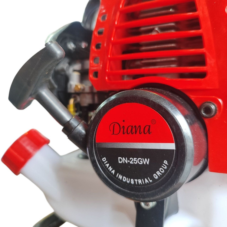 موتور آب 1 اینچ بنزینی دوزمانه دیانا اصلی مدل DN-25GW موتور پمپ یک اینچ دیانا با لوازم مطابق تصویر (بسیار سبک)