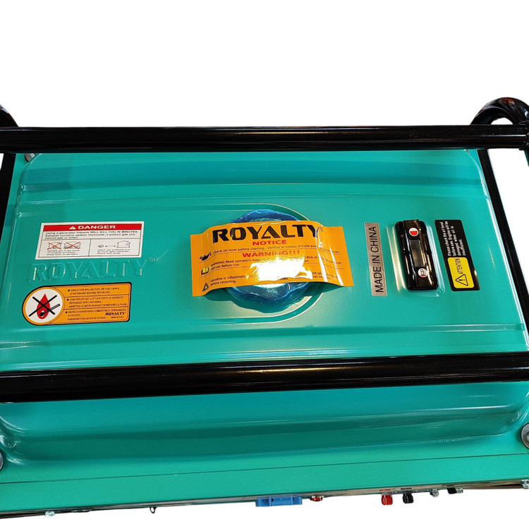 موتور برق 3/5 کیلو وات استارتی رویالیتی ژاپن مدل RT18500DXE موتور برق 3500 کیلووات سیم پیچی تمام مسی با لوازم پس کرایه