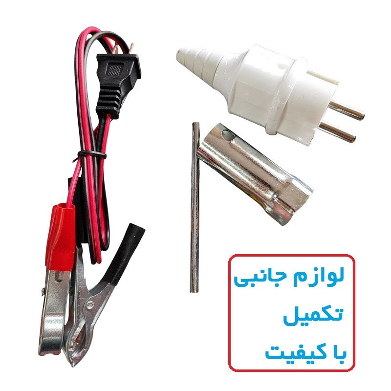 موتور برق 1/5 کیلو وات هیروپاور اصلی مدل SS3800AN بنزینی هندلی سیم پیچی تمام مسی با لوازم کامل (پس کرایه)