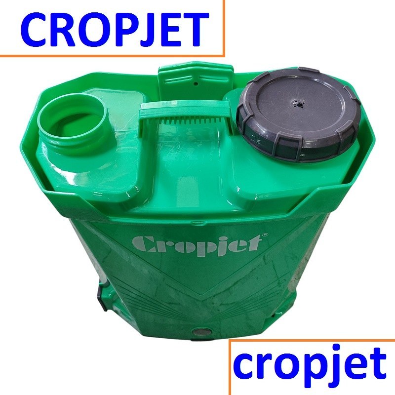 سمپاش 20 لیتری دو کاره وارداتی شارژی و دستی کراپ جت Cropjet (فست شارژ) لانس استیل مدل Cj 20-1 مواد نو لوازم کامل