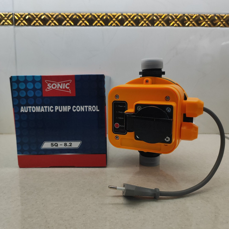 کلید کنترل اتوماتیک پمپ ست کنترل کابل دار سونیک sonic مدل SQ-8.2 با پیچ تنظیم و کابل مطابق تصاویر