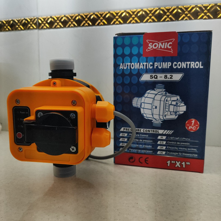 کلید کنترل اتوماتیک پمپ ست کنترل کابل دار سونیک sonic مدل SQ-8.2 با پیچ تنظیم و کابل مطابق تصاویر