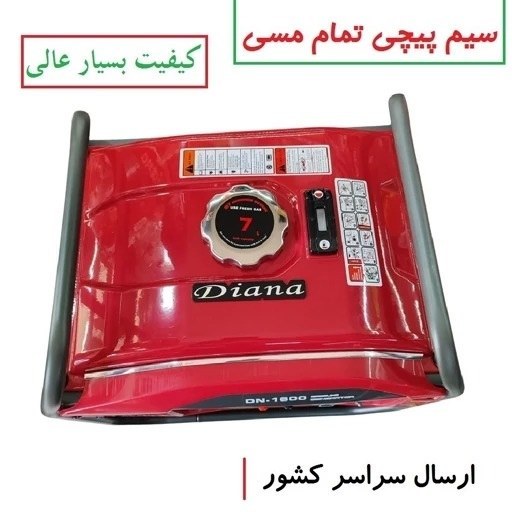 موتور برق دیانا 1.3 کیلو وات موتور ژنراتور برق دیانا مدل DN-1600 سیم پیچی تمام مس ارسال سراسر کشور (پس کرایه)