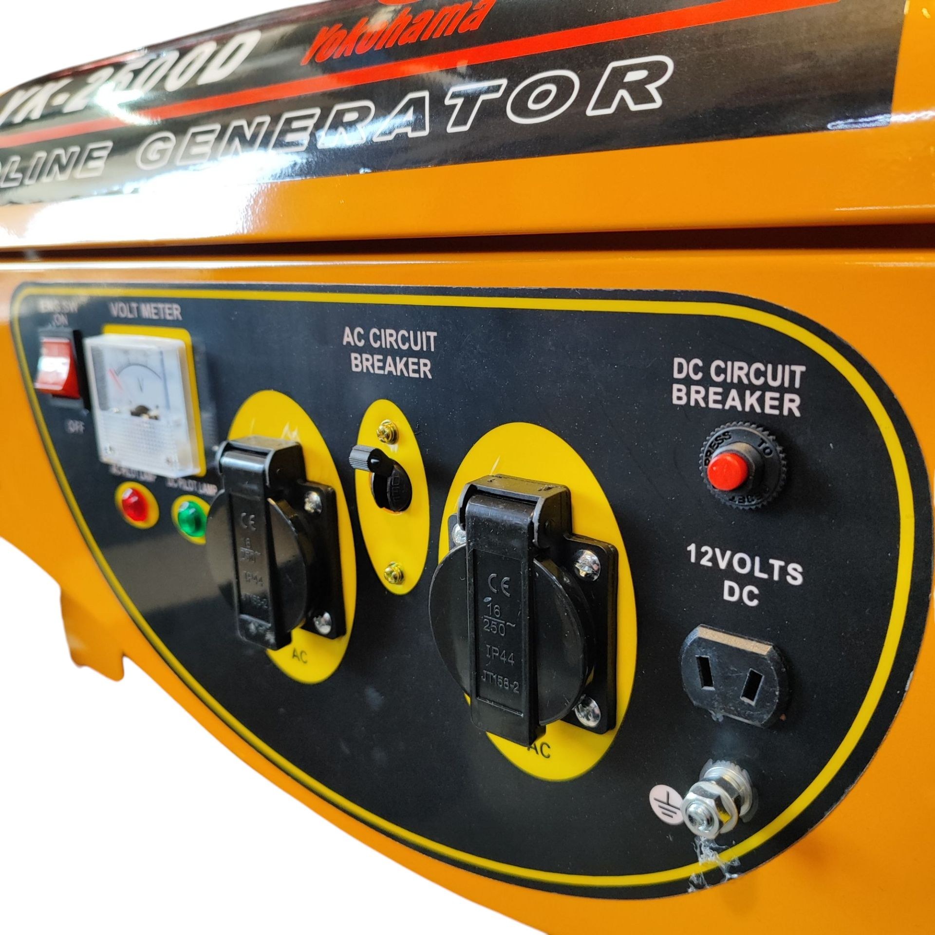 موتور برق یوکوهاما 2 کیلو وات مدل YK-2500D سیم پیچی تمام مس موتور ژنراتور بنزینی 2 کیلووات یوکوهامامدل yk-2500d پس کرایه