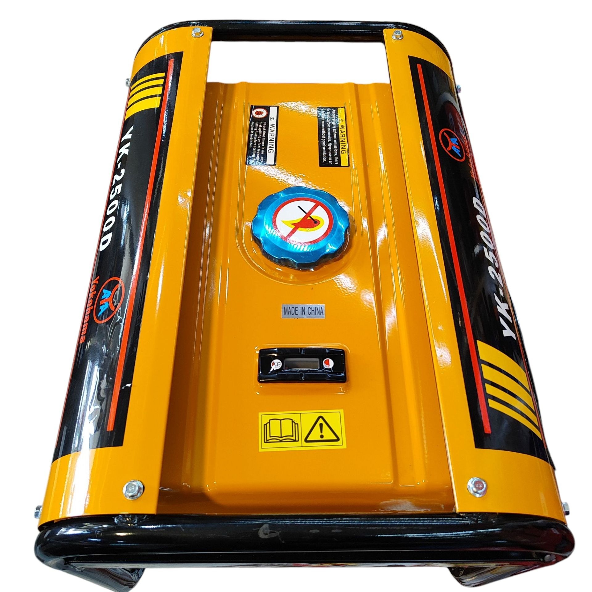 موتور برق یوکوهاما 2 کیلو وات مدل YK-2500D سیم پیچی تمام مس موتور ژنراتور بنزینی 2 کیلووات یوکوهامامدل yk-2500d پس کرایه