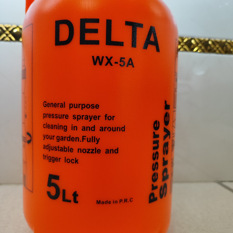 سمپاش دستی 5 لیتری دلتا WX-5A مدل DELTA (لانس استیل) سم پاش دستی 5 لیتری WX-5A DELTA به همراه لوازم جانبی کامل مطابق تصا