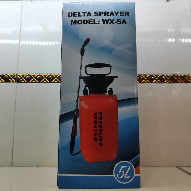 سمپاش دستی 5 لیتری دلتا WX-5A مدل DELTA (لانس استیل) سم پاش دستی 5 لیتری WX-5A DELTA به همراه لوازم جانبی کامل مطابق تصا