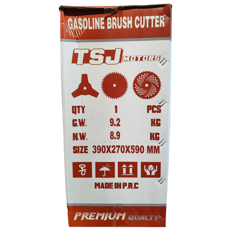 علف زن پشتی طرح هندا TSJ دو زمانه 52cc علفزن طرح هوندا TSJ مدل tsj-gx520bg علف زن کوله پشتی پیستون بزرگ (پس کرایه)