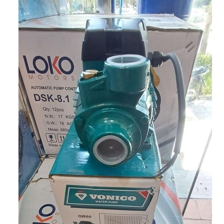 پمپ آب خانگی نیم اسب ونیکو سیم پیچی مس مدل QB60 کیفیت عالی