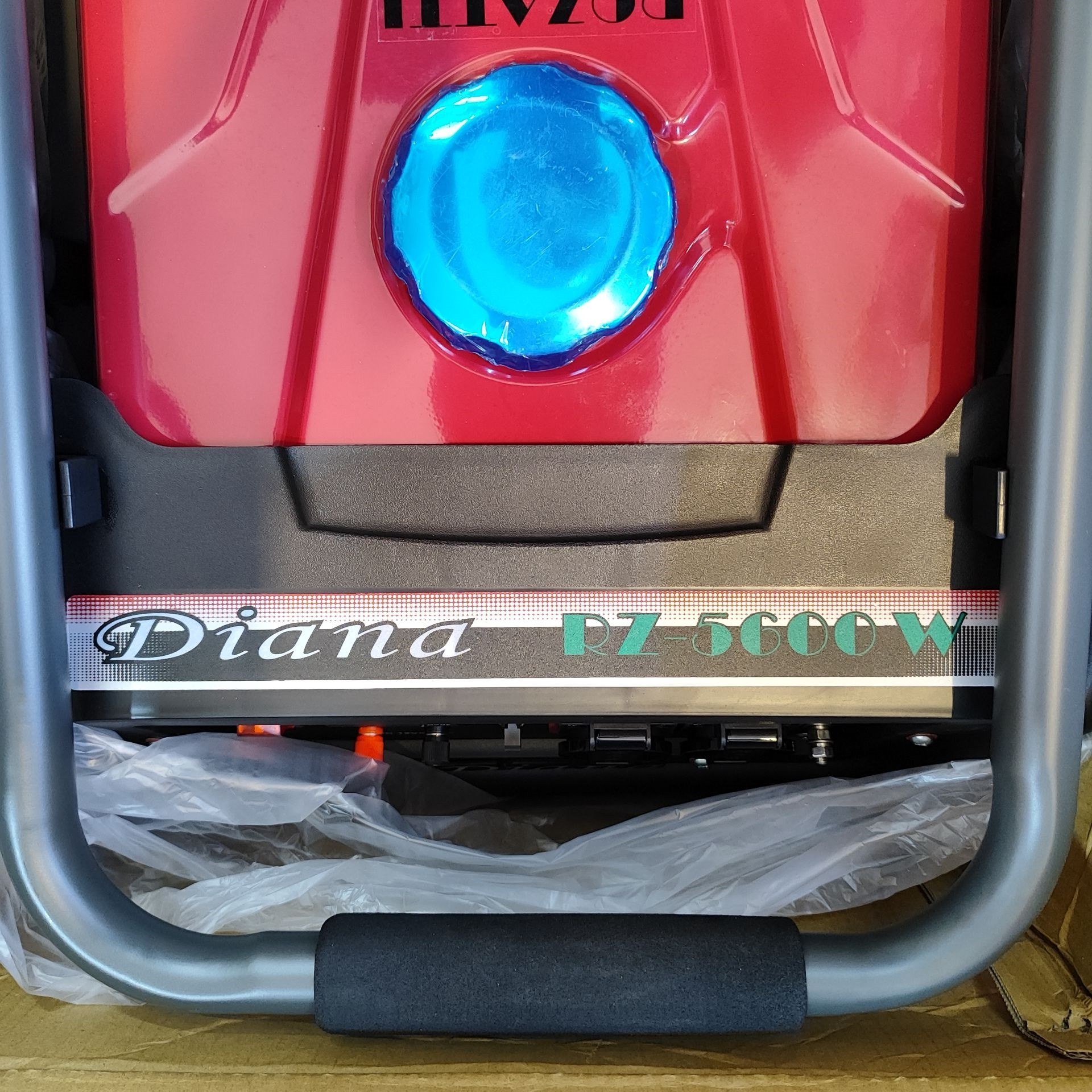 موتور برق دیانا 3/2 KW مدل RZ-5600W موتور ژنراتور بنزینی 3.2 کیلووات دیانا مدل rz-5600w موتور دیانا سیمپیچی مس(پس کرایه)