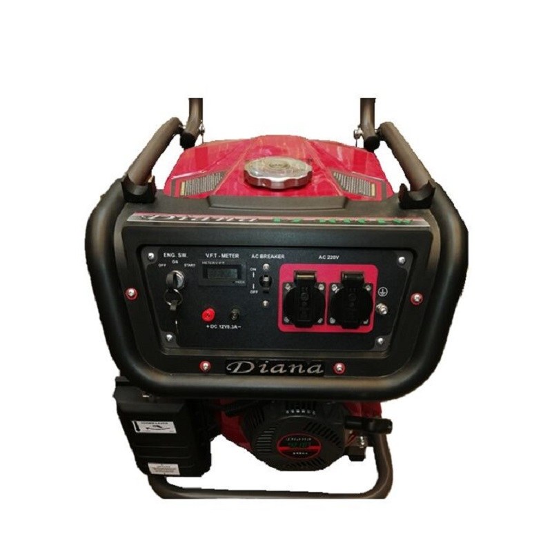موتور برق دیانا 3/2 KW مدل RZ-5600W موتور ژنراتور بنزینی 3.2 کیلووات دیانا مدل rz-5600w موتور دیانا سیمپیچی مس(پس کرایه)