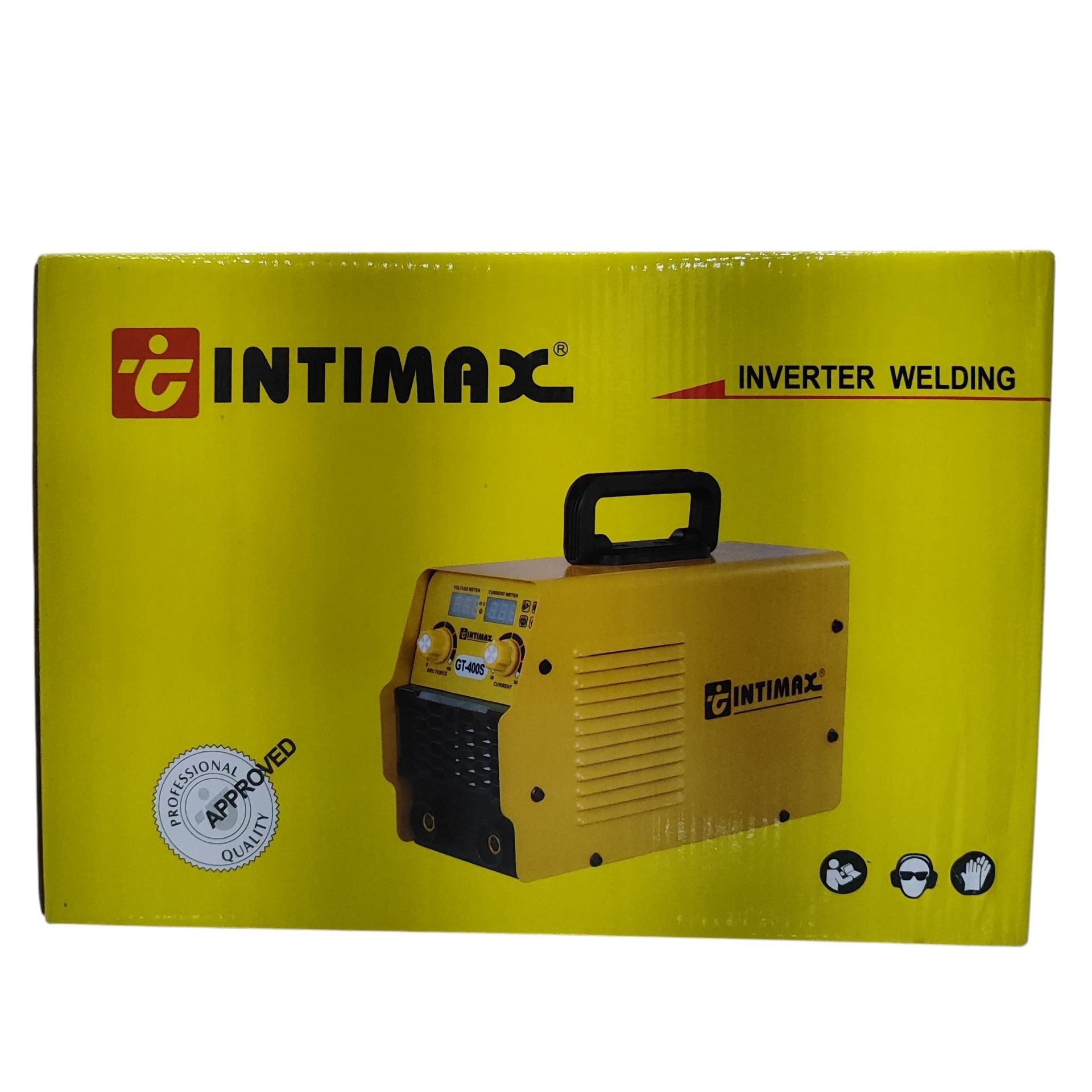 اینورتر جوشکاری اینتیمکس 400 آمپر مدل Intimax GT400S همراه لوازم کامل مطابق عکس دستگاه جوش حرفه ای اینتی مکس