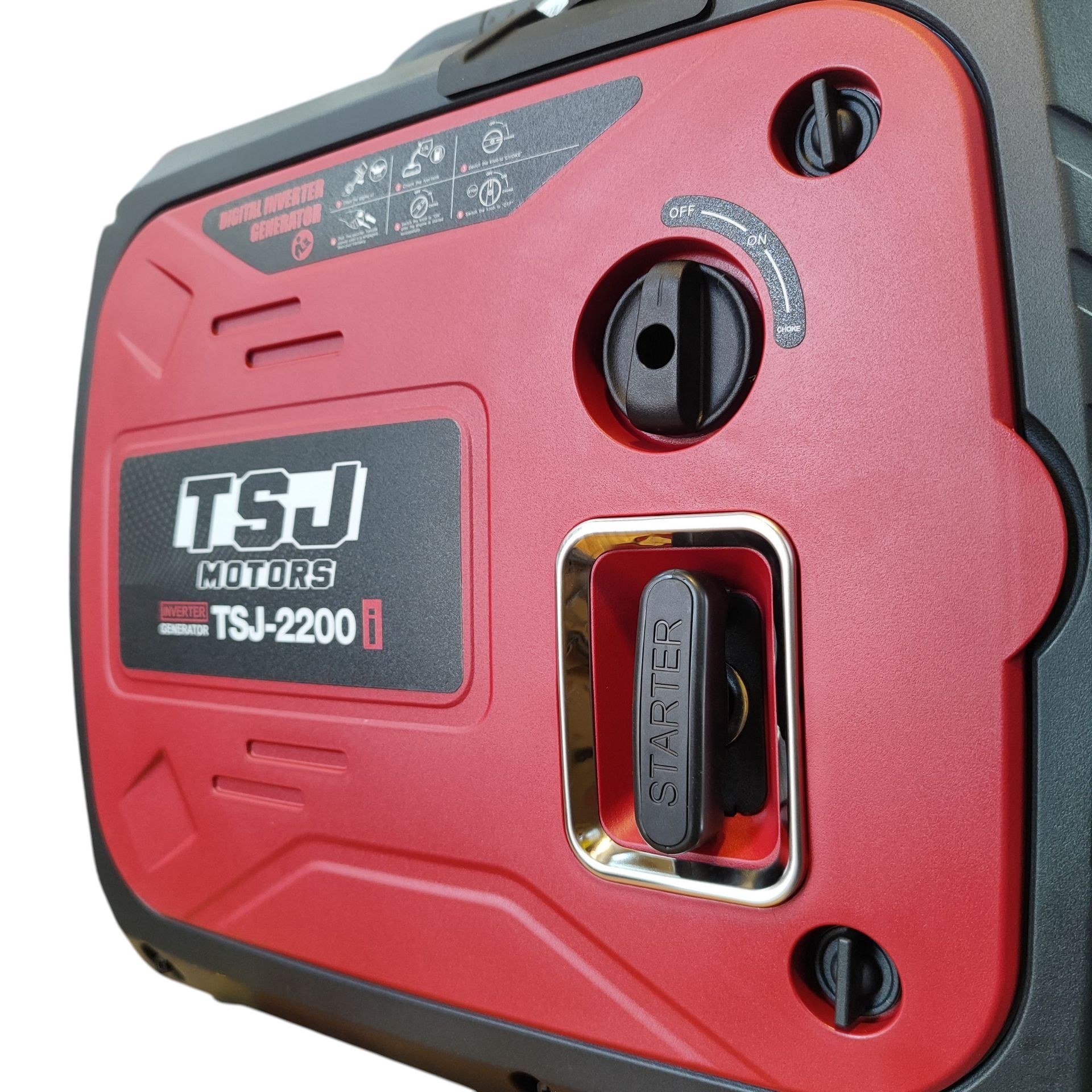 موتور برق کیفی سایلنت طرح هندا tsj سیم پیچ مس ژنراتور 2.2 کیلووات (سایلنت) TSJ مدل 2200i بدون نوسان با لوازم پس کرایه