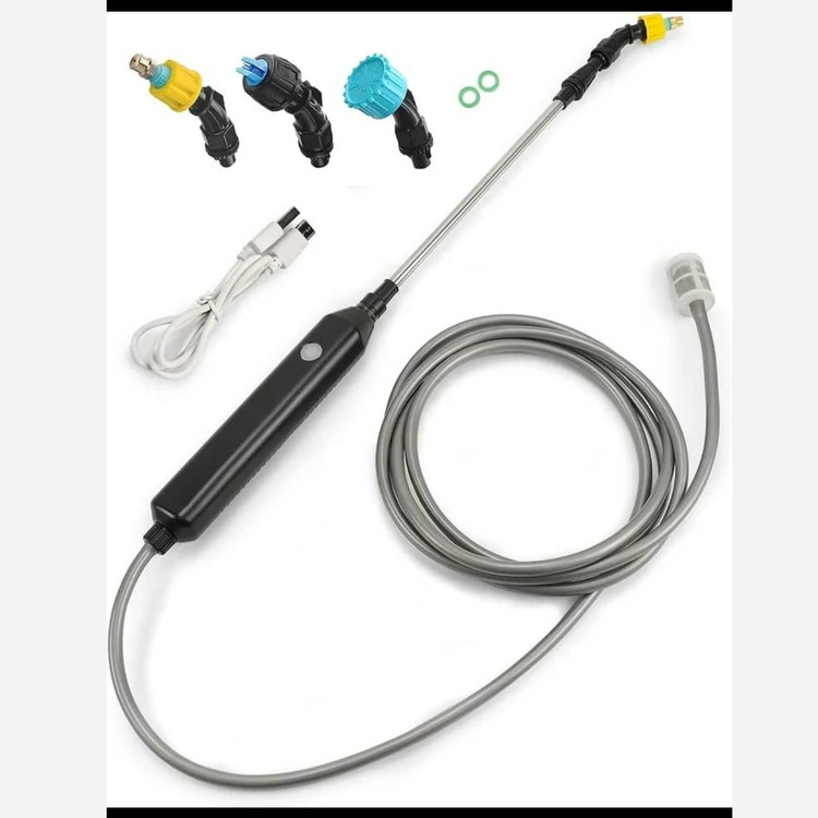 سمپاش شارژی Electric Spray Gun با باتری قابل شارژ مناسب برای باغ، مزرعه، ضدعفونی سمپاش سطلی بدون مخزن