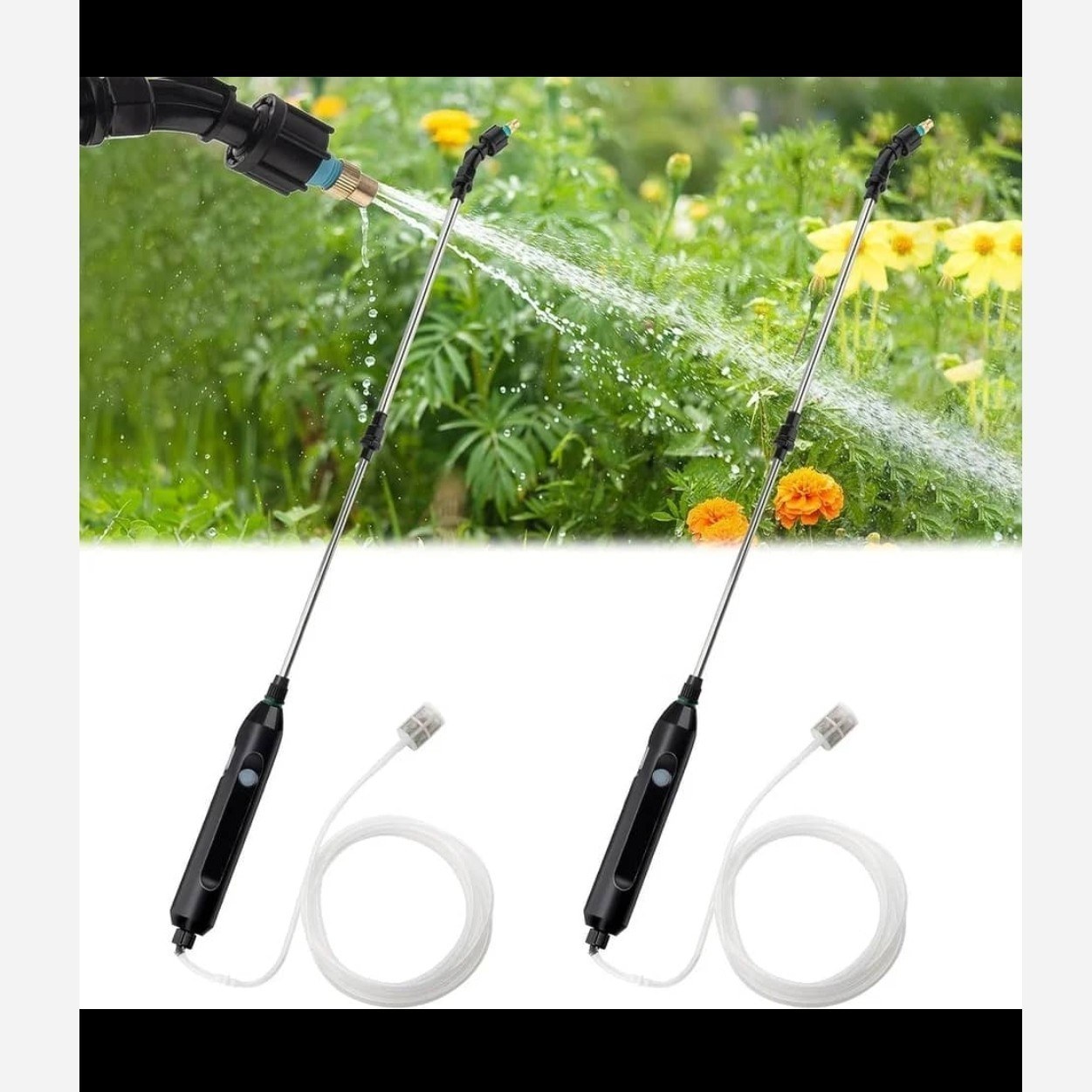 سمپاش شارژی Electric Spray Gun با باتری قابل شارژ مناسب برای باغ، مزرعه، ضدعفونی سمپاش سطلی بدون مخزن