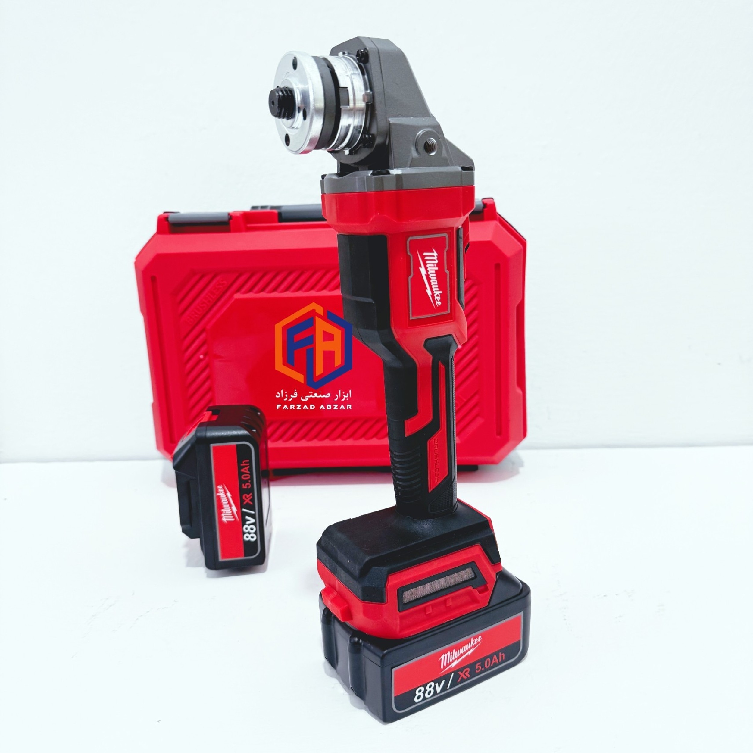 فرز شارژی حرفه ای میلواکی موتور براشلس مدل MILWAUKEE-88