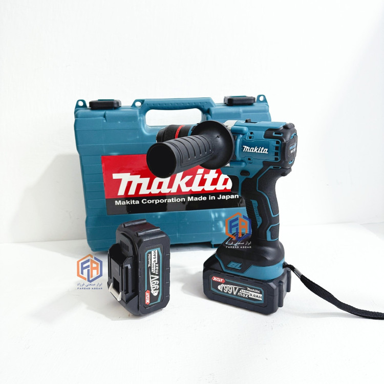 دریل شارژی صنعتی ماکیتا 199 ولت مدل UDD-121