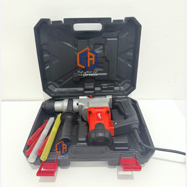 دریل بتن کن میلواکی 5 کیلویی 2000 وات مدل Milwaukee-2328