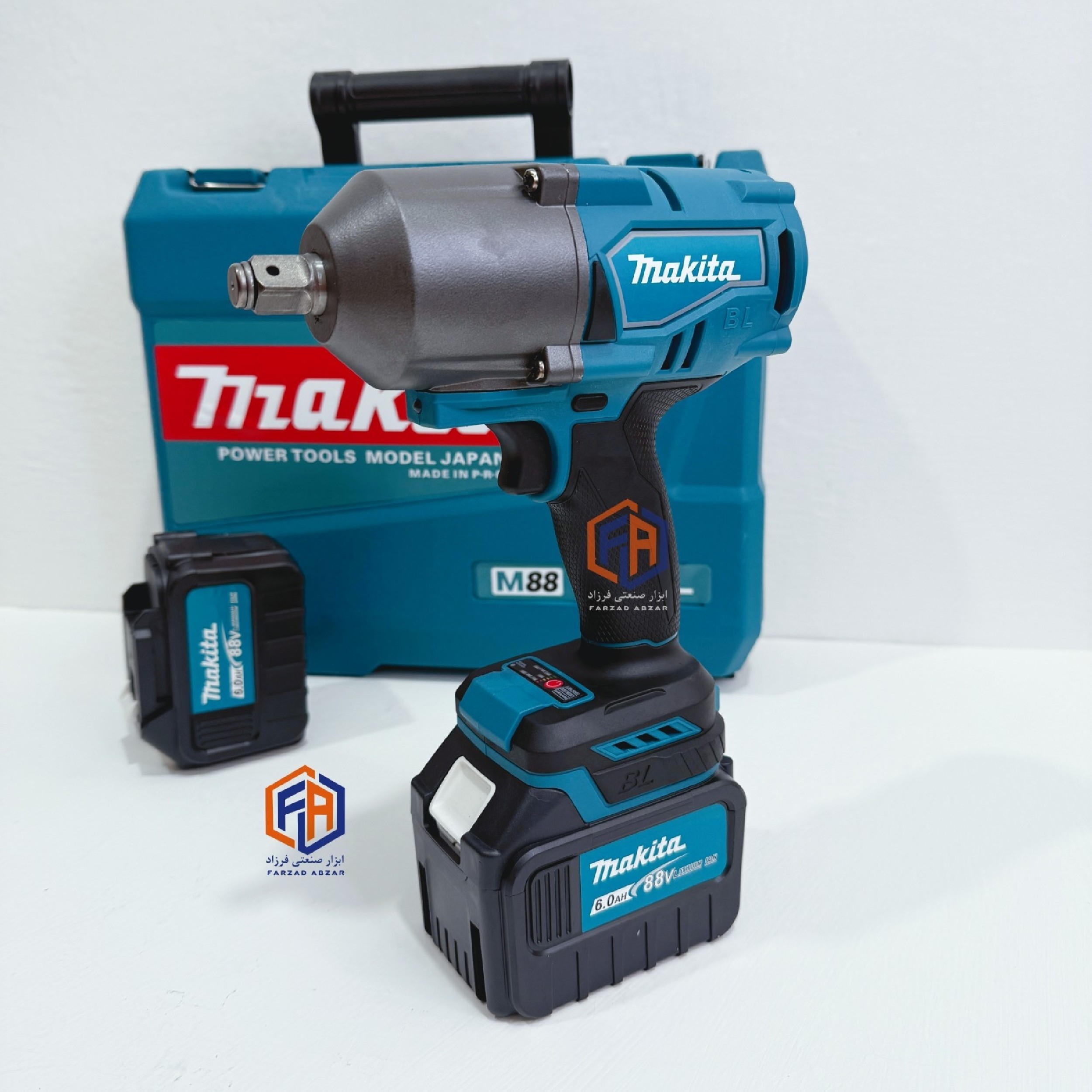بکس شارژی موتور براشلس ماکیتا مدل M88-6Ah-1200N