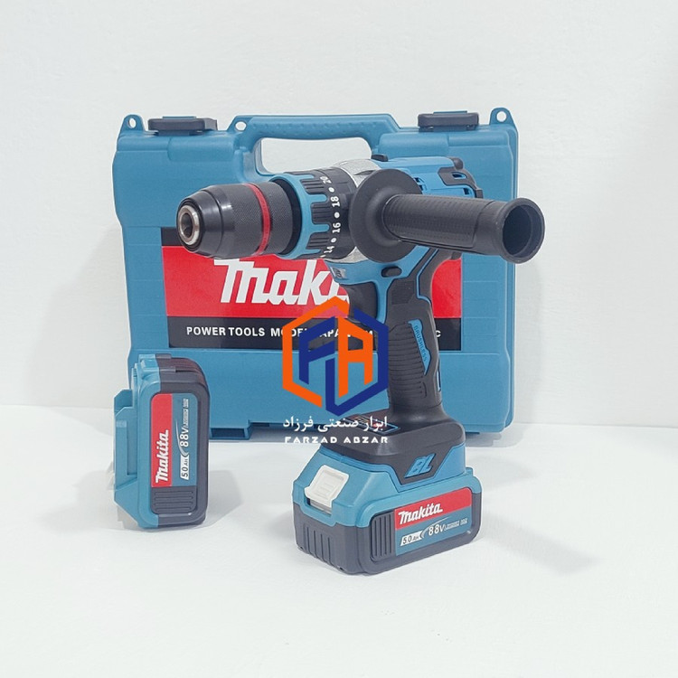 دریل شارژی موتور براشلس ماکیتا 88 ولت مدل makita88-XR