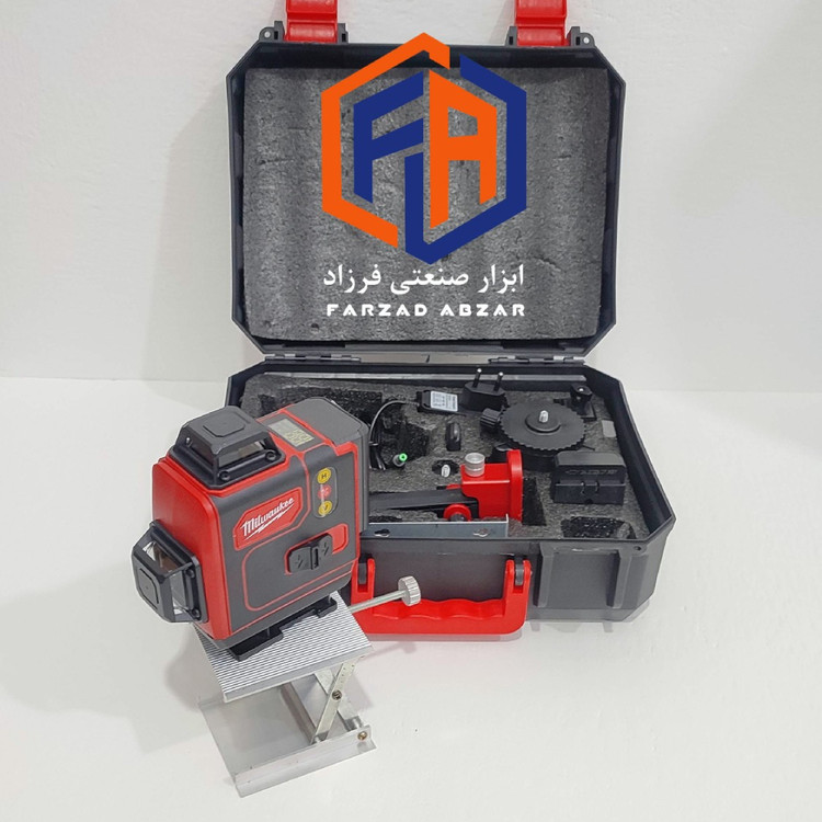 تراز لیزری 4 بعدی 16 لاین میلواکی نور سبز مدل 4D