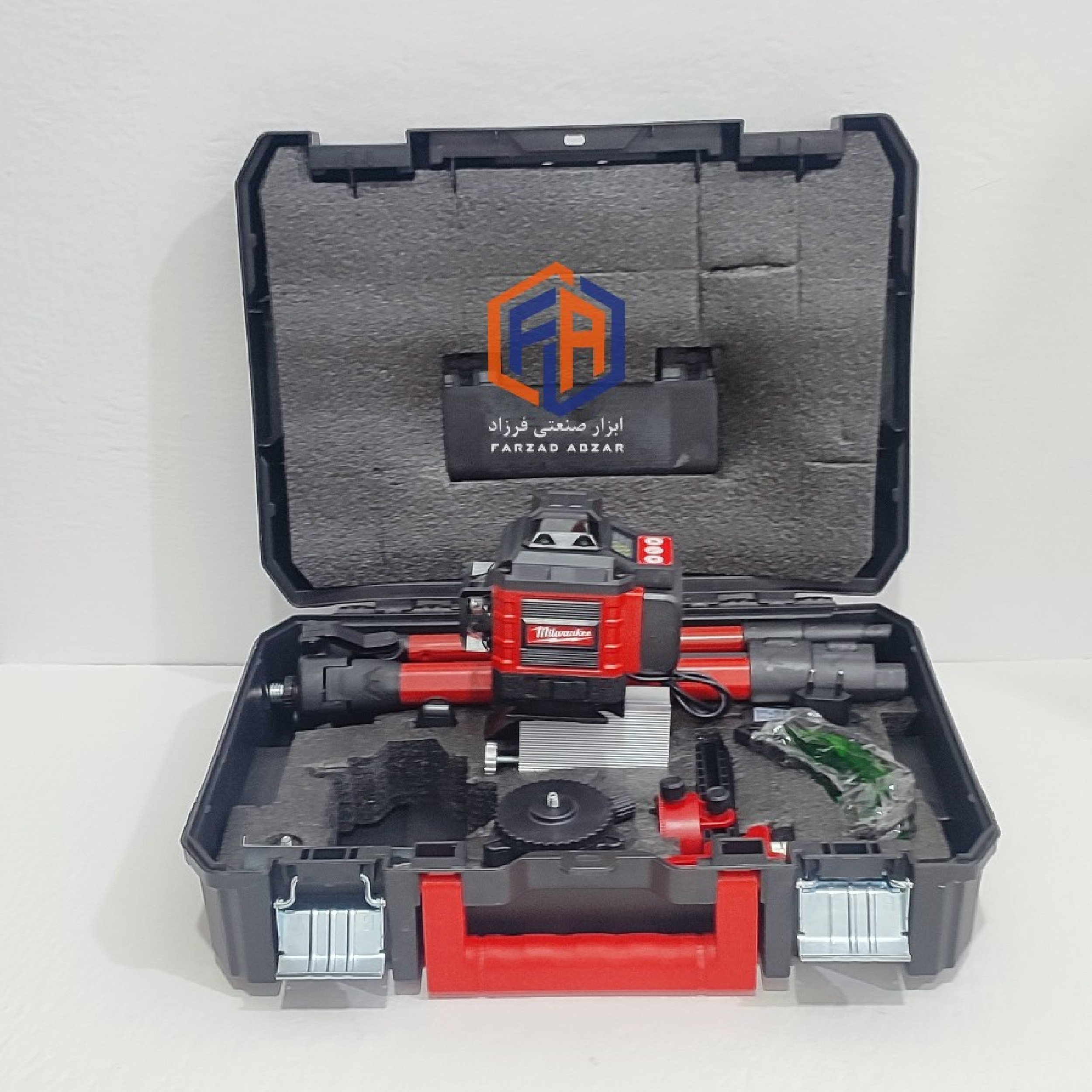 تراز لیزری میلواکی 4 بعدی مدل m16x
