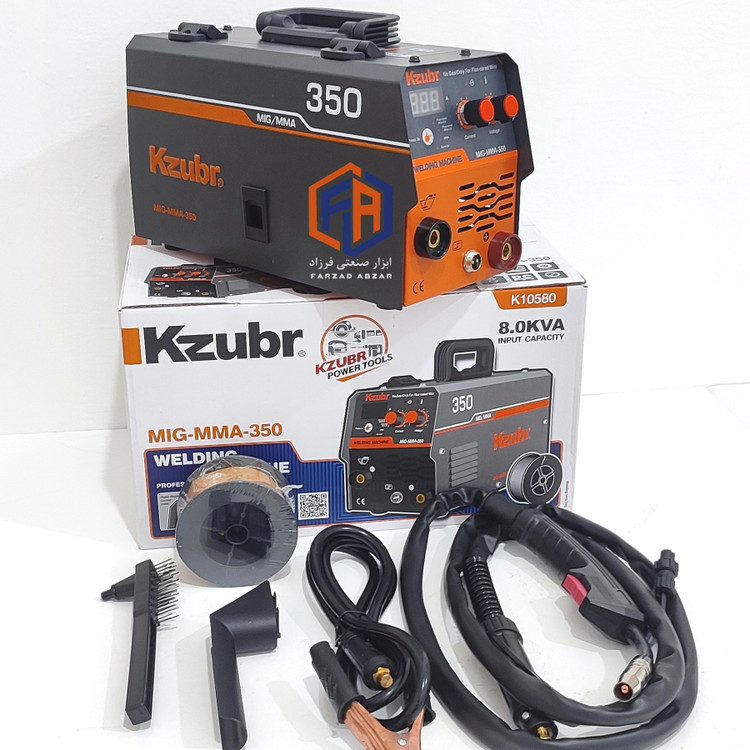 دستگاه جوش co2 زوبر 350 آمپر مدل k10580