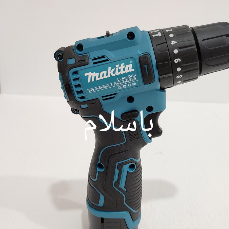 دریل شارژی ماکیتا 24 ولت موتور براشلس مدل CORDLESS-24
