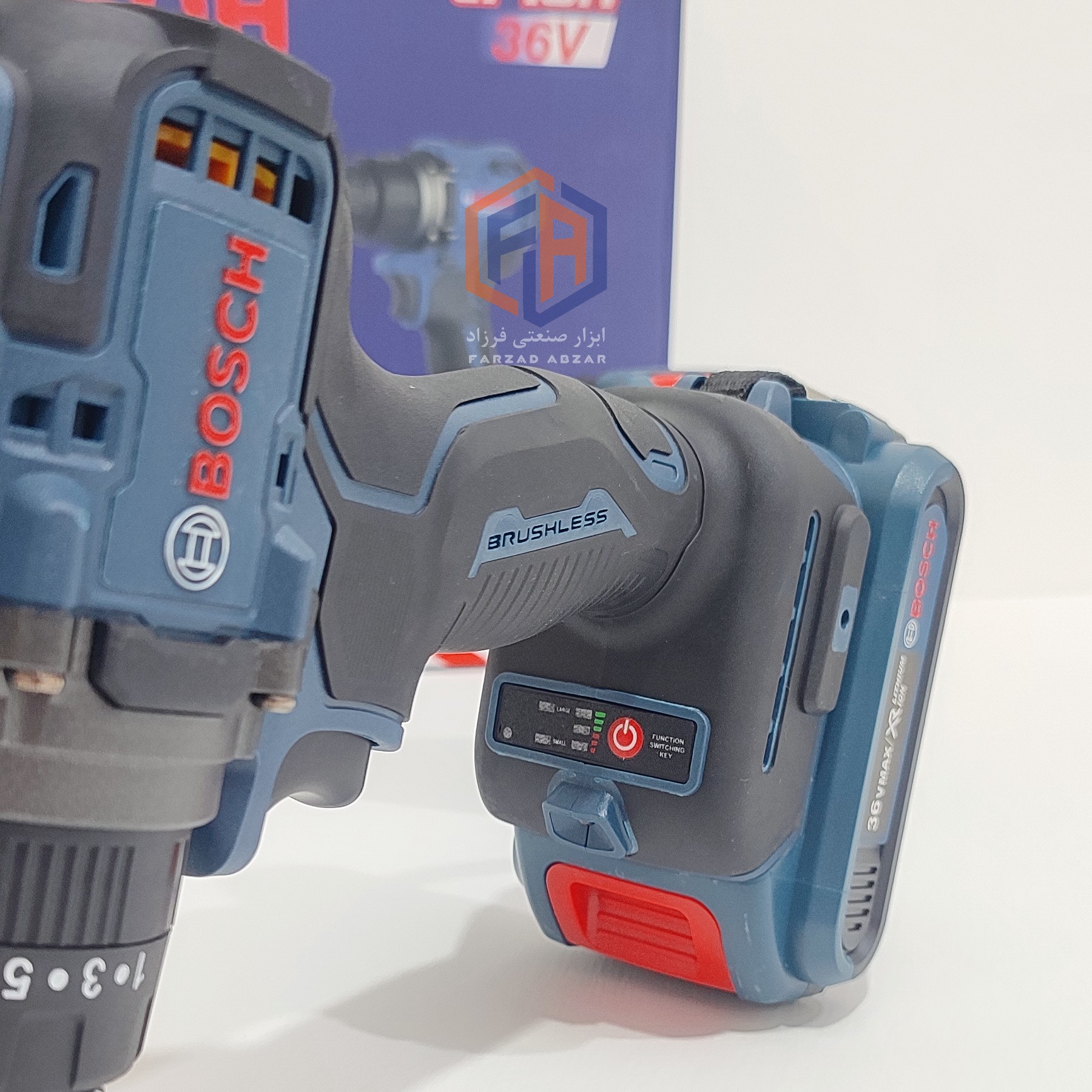 دریل شارژی بوش 36 ولت مدل Brushless 36V