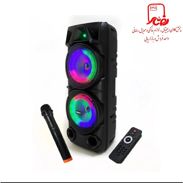 اسپیکر بلوتوثی قابل حمل مدل ZQS8210 همراه بلندگو
