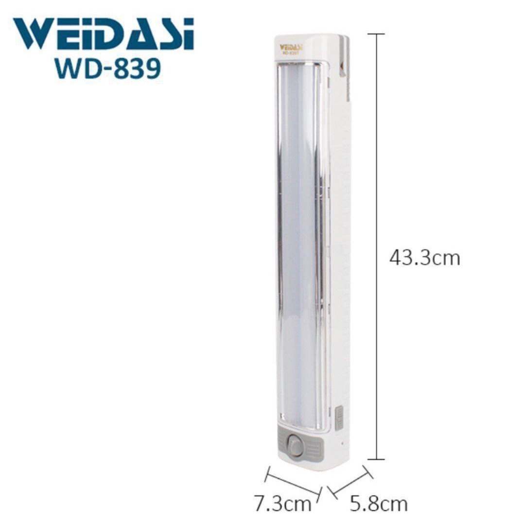 اضطراری دومهتابی ولوم دار 839 ویداسی   پرنور ترین اضطراری موجود در بازار