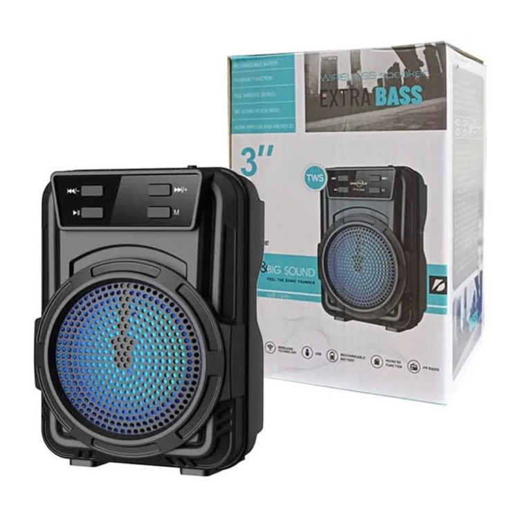اسپیکر بلوتوثی شارژی مدل GTS 1346