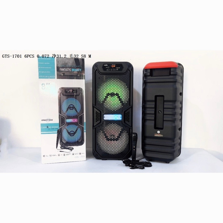 اسپیکر قابل حمل شارژی مدل GTS 1701