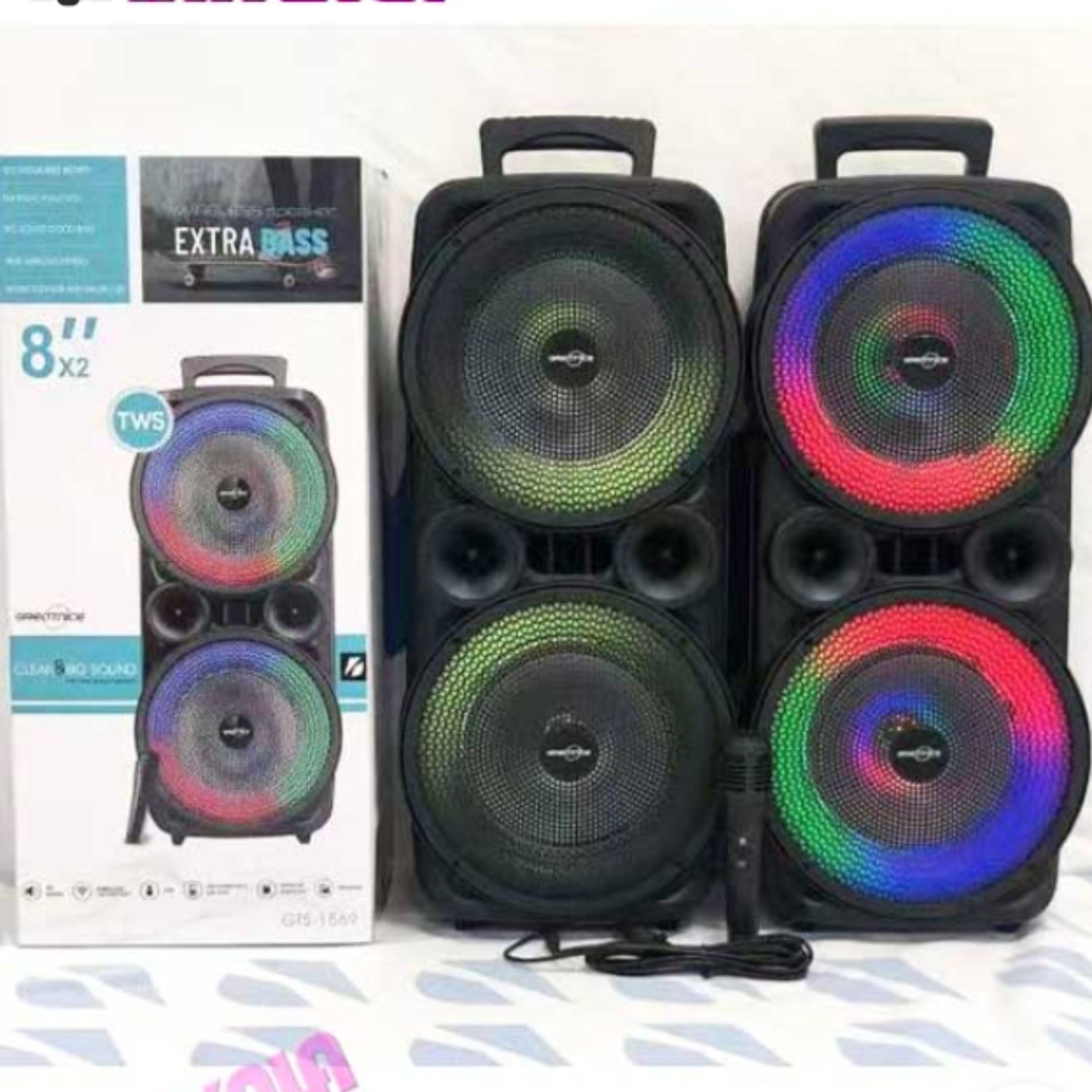 اسپیکر قابل حمل شارژی مدل GTS 1569