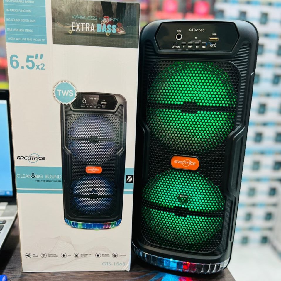 اسپیکر قابل حمل شارژی مدل GTS 1565