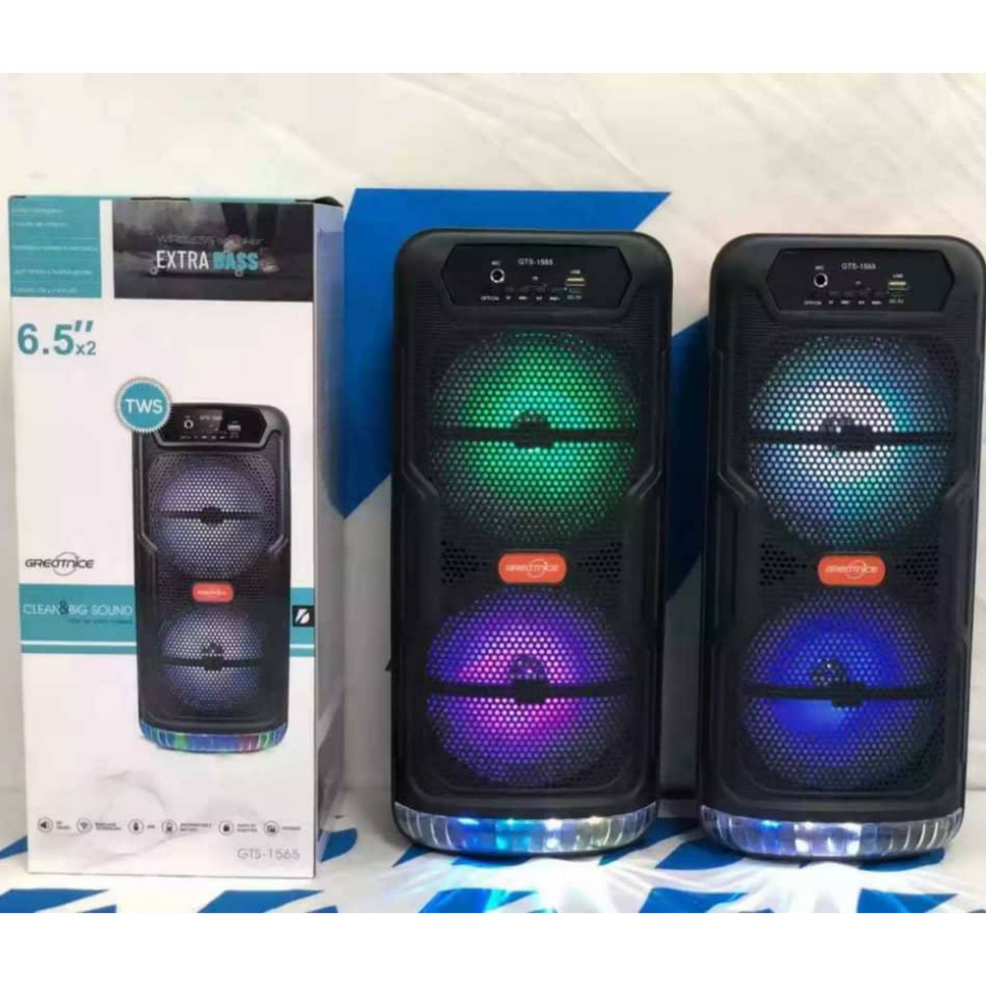 اسپیکر قابل حمل شارژی مدل GTS 1565