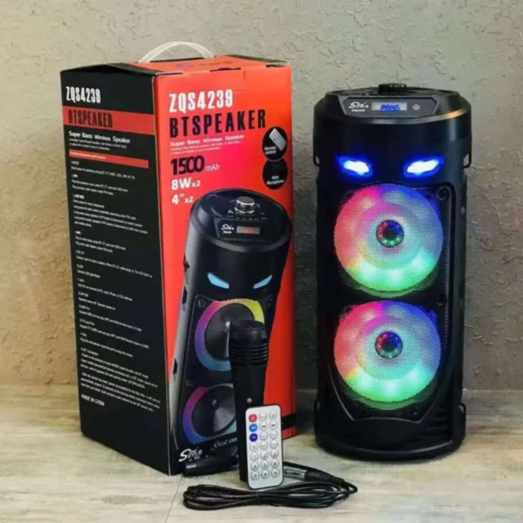 اسپیکر قابل حمل شارژی مدل ZQS 4239