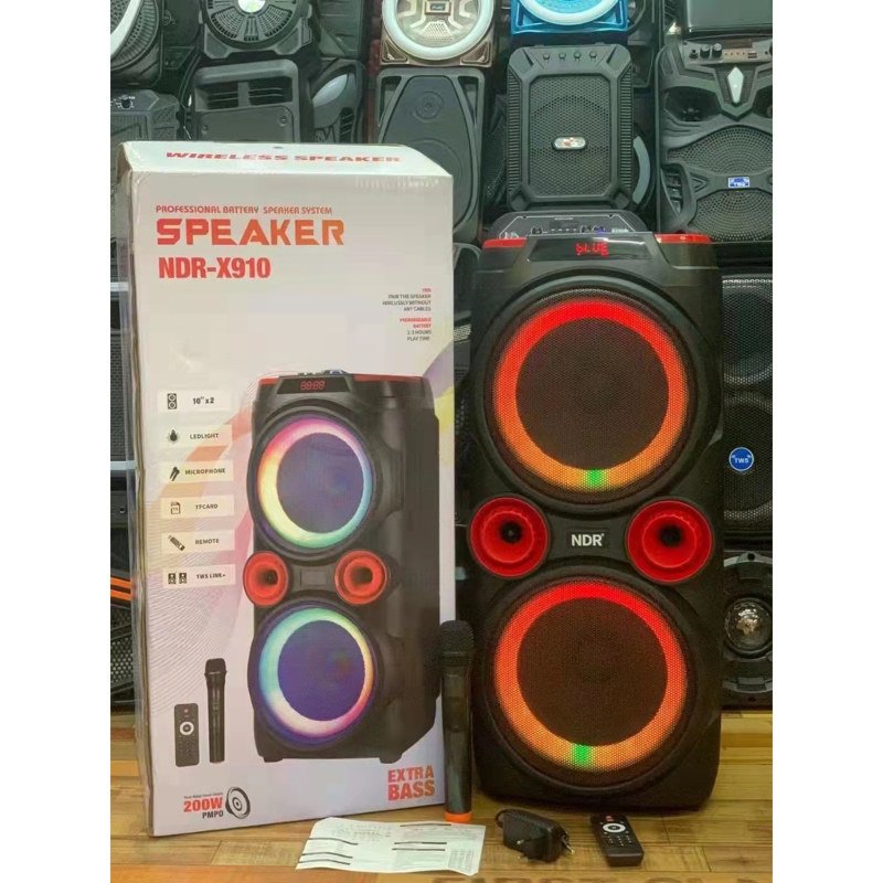 اسپیکر شارژی بلوتوثی مدل NDR X910