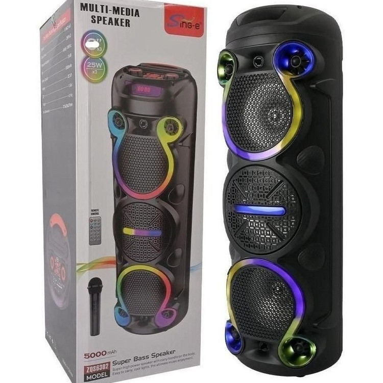 اسپیکر شارژی zqs 6302