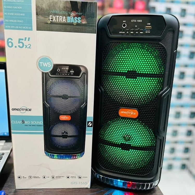 اسپیکر شارژی مدل gts 1565