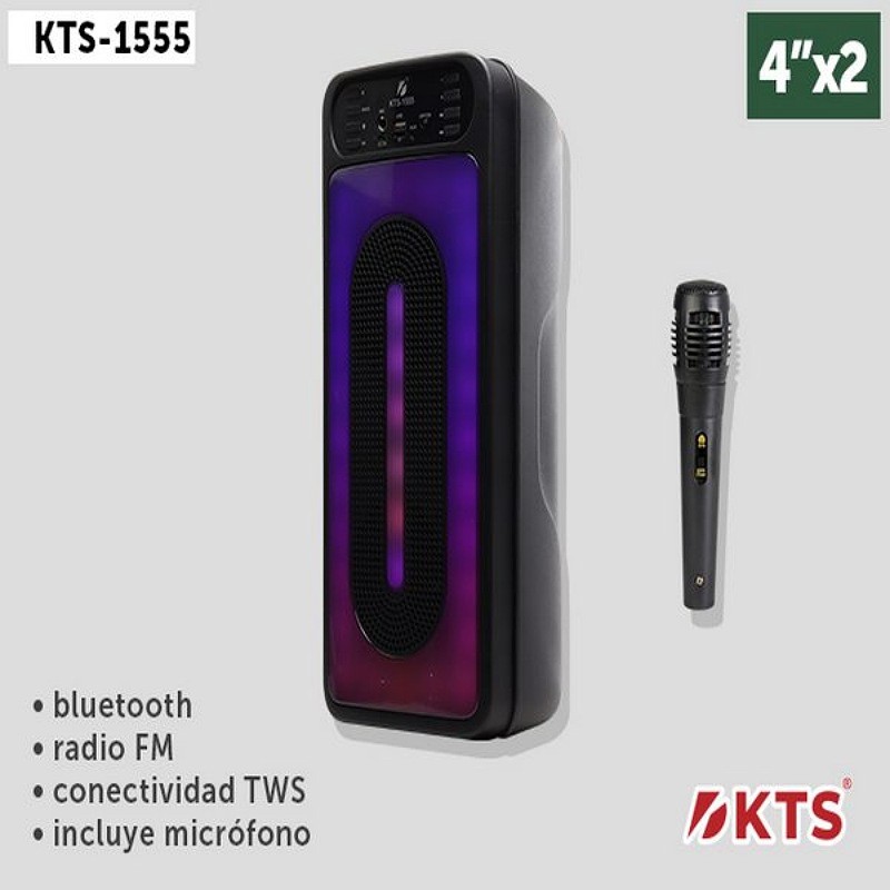 اسپیکر شارژی مدل kts 1555