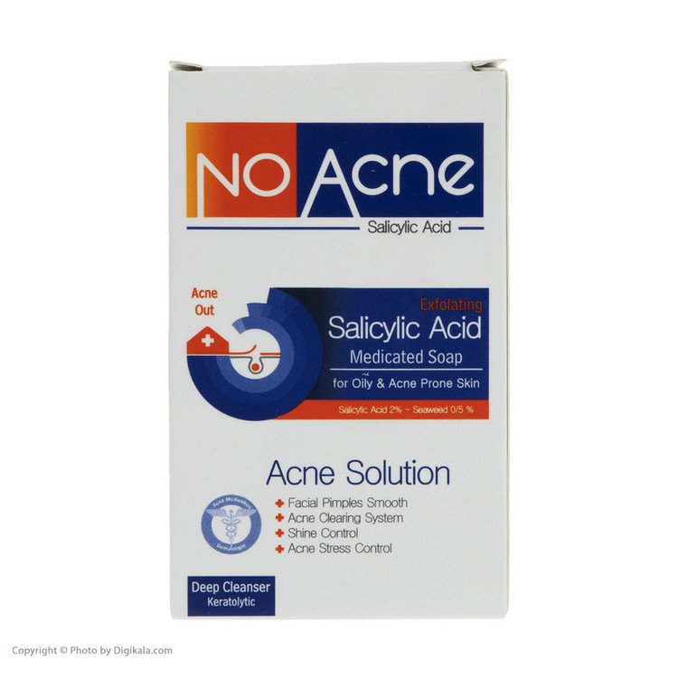 صابون شستشو نو آکنه مدل Salicylic Acid وزن 100 گرم
