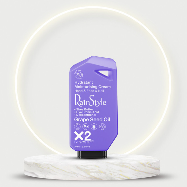 کرم آبرسان رین استایل مدل Grape Seed Oil حجم 70 میلی لیتر