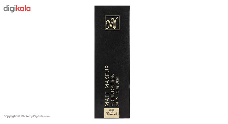 کرم پودر مای سری Black Diamond مدل Matt Makeup شماره 03
