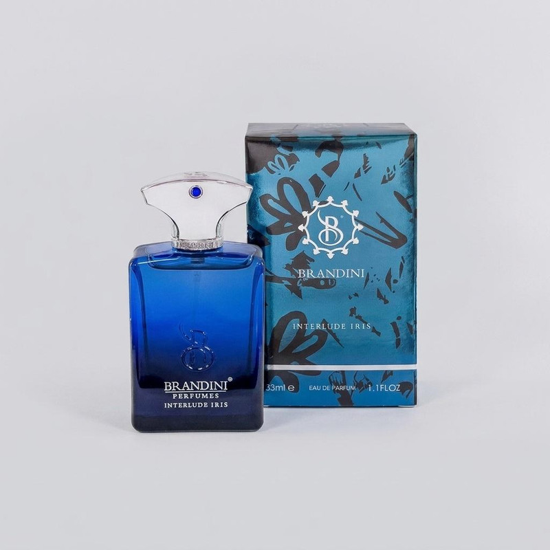عطر جیبی مردانه برندینی مدل Interlude Iris حجم 33 میلی لیتر