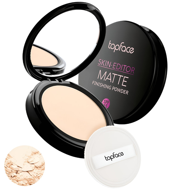 پنکیک تاپ فیس مدل SKIN EDITOR MATTE شماره 001 کاور بالا